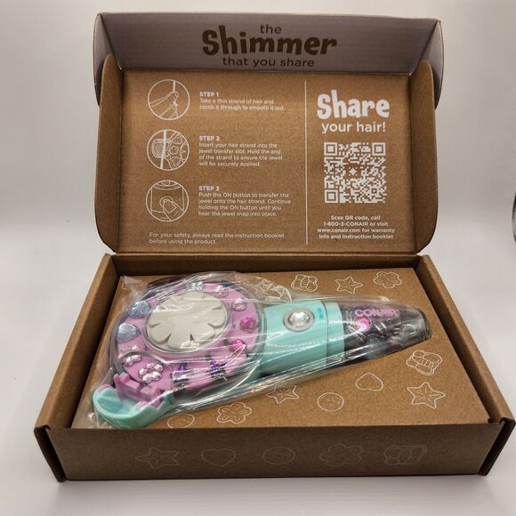 Conair Quick Gems Hair Jeweler - Add Sparkle to Your Hair Easily - Picture 3 of 7